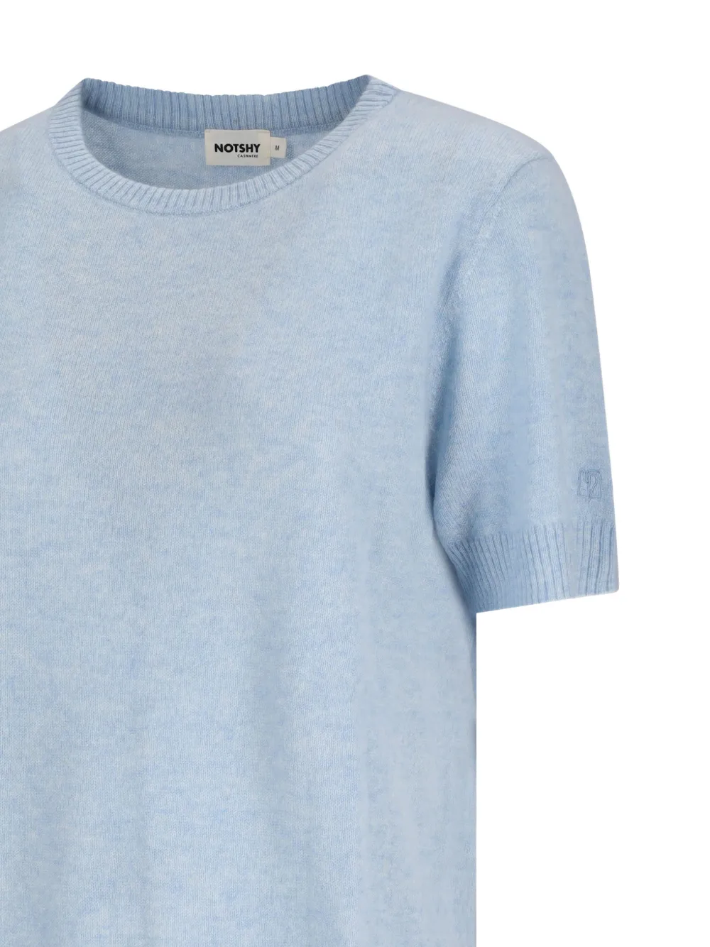 NOTSHY Sidonie trui met korte mouwen Blauw
