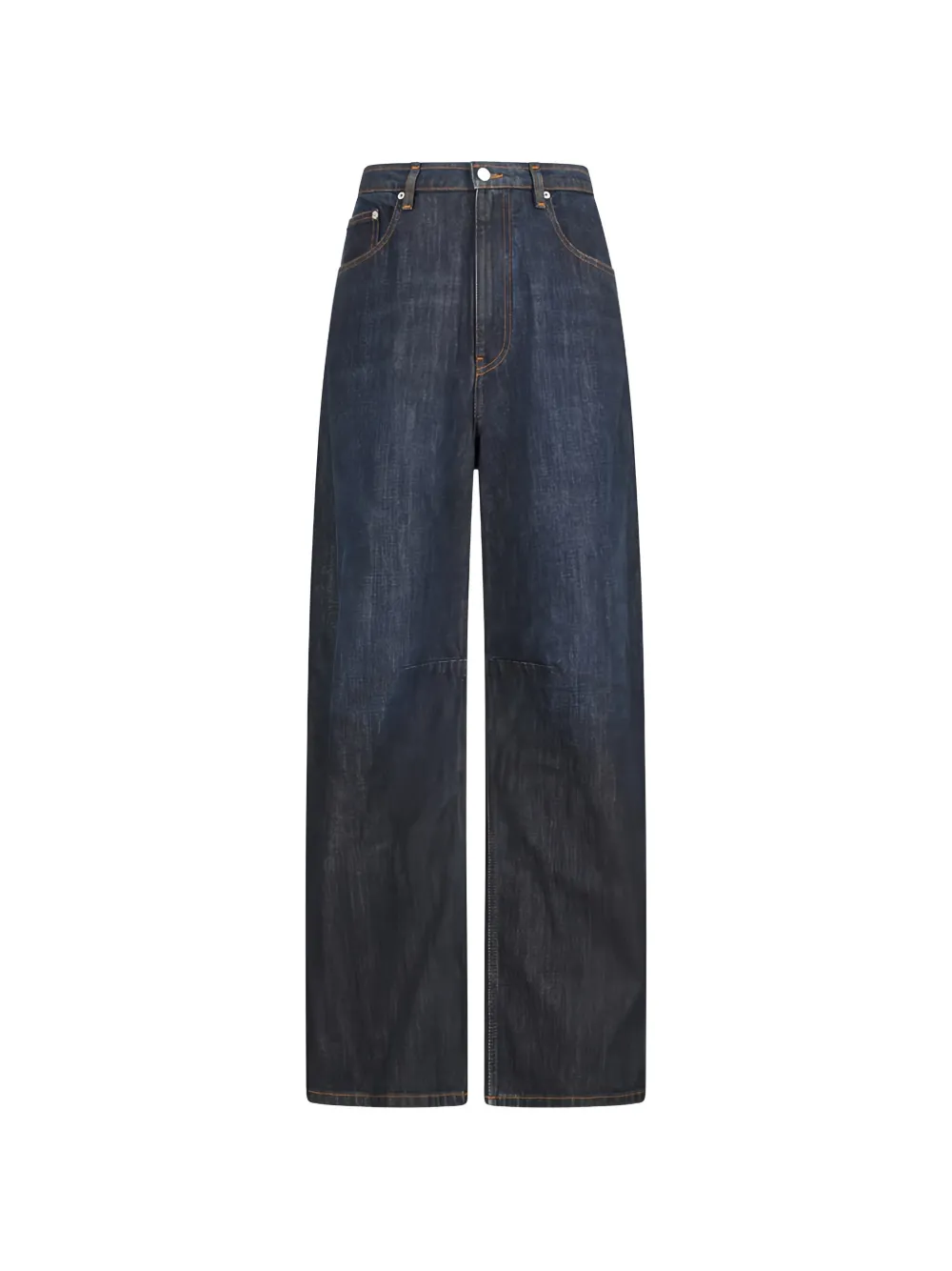 MM6 Maison Margiela wide-leg denim jeans - Blau