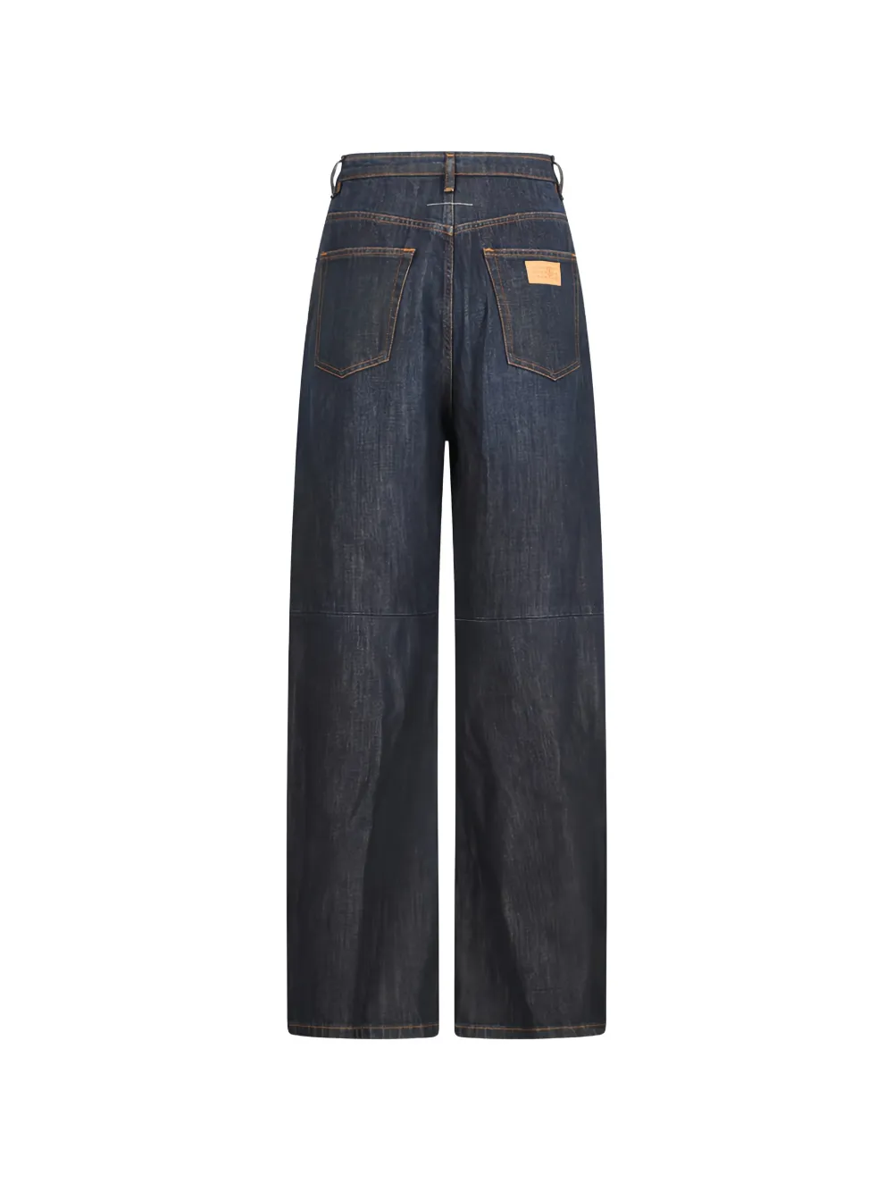 MM6 Maison Margiela wide-leg denim jeans Blauw