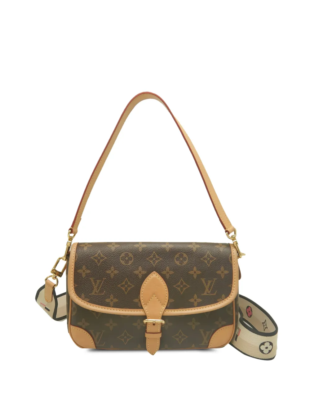 Louis Vuitton Pre-Owned 2021-2026 Monogram Diane satchel - Braun