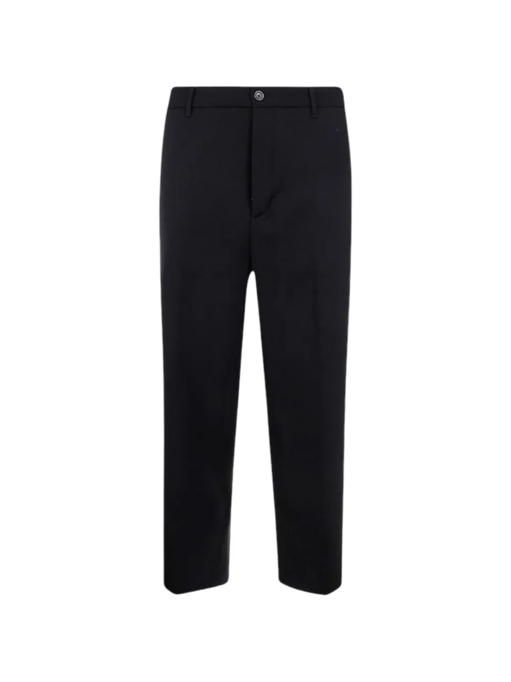 Nine In The Morning Apollon logo-patch trousers - Schwarz