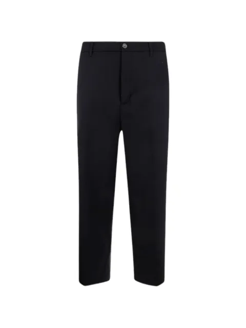 Nine In The Morning Apollon logo-patch trousers