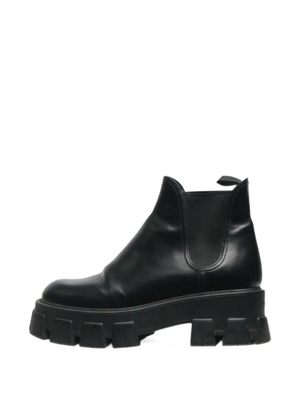 Prada Pre-Owned Monolith chunky ankle boots - Schwarz