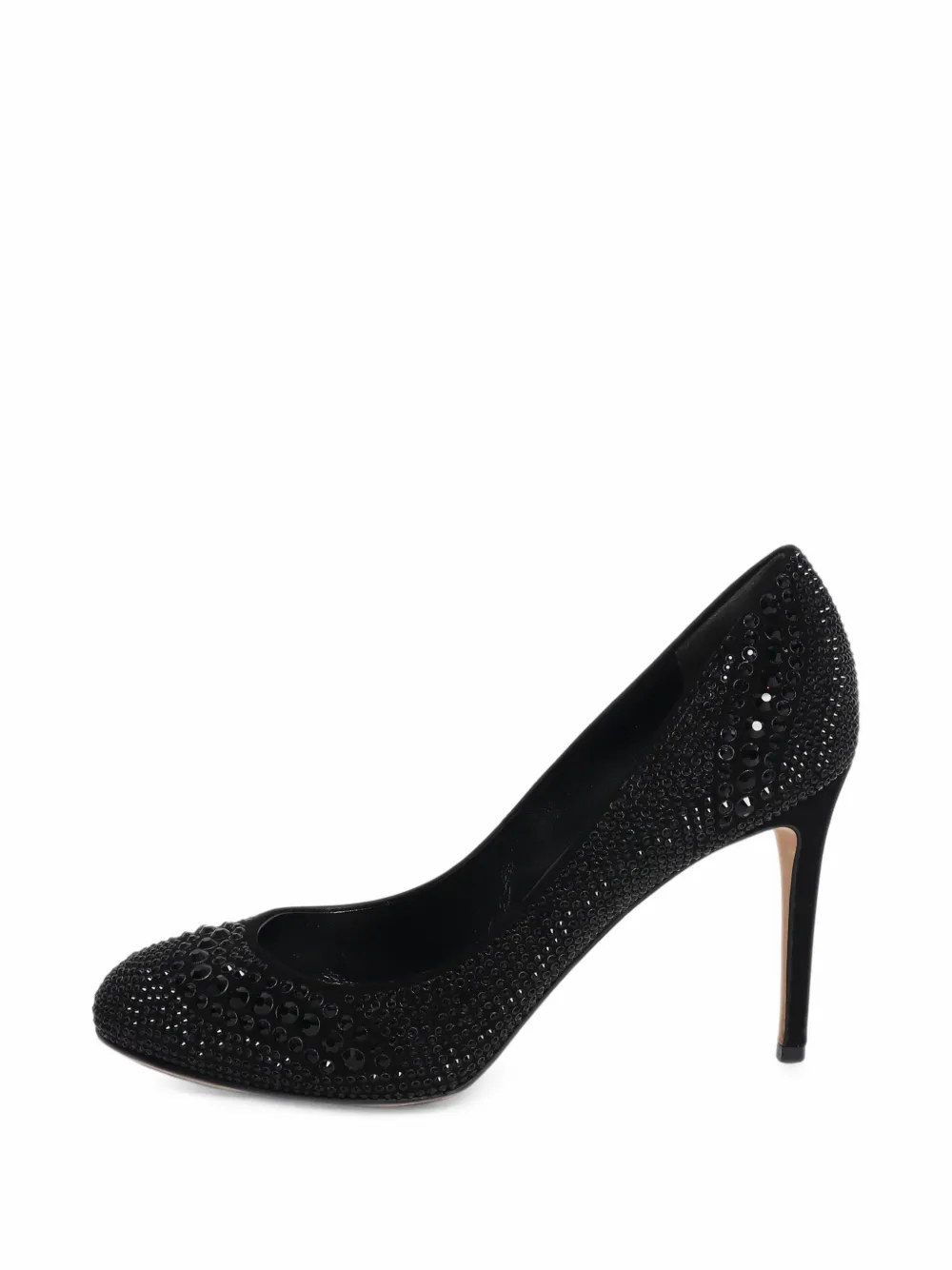 Gucci Pre-Owned crystal-embellished pumps - Schwarz