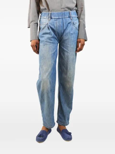 Brunello Cucinelli Vintage elasticated-waist jeans