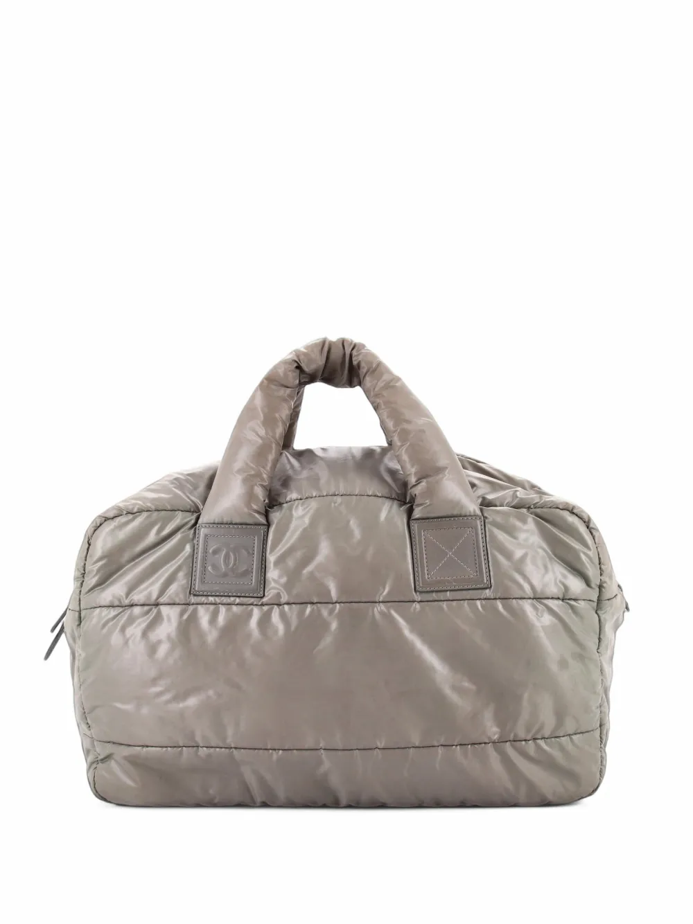 CHANEL Pre-Owned Kleine Coco Cocoon Bowlingtasche mit Steppung - Grün