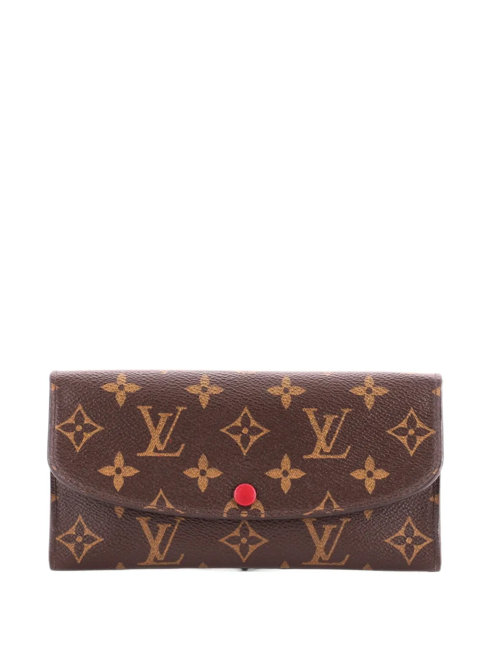 Louis Vuitton Pre-Owned Emilie Wallet Monogram Canvas small wallets - Braun