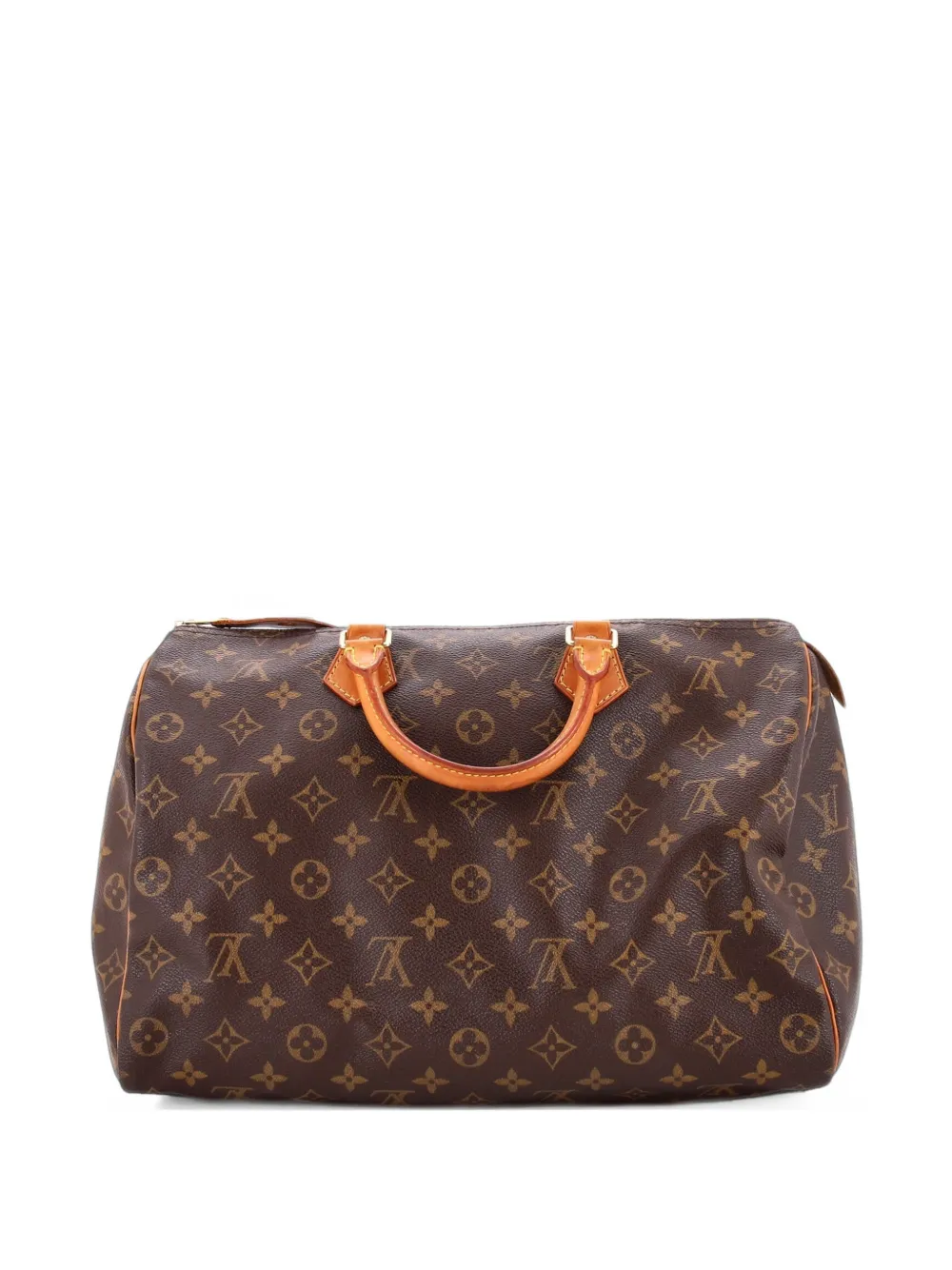 Louis Vuitton Pre-Owned Speedy Handbag Monogram Canvas 35 satchel - Braun