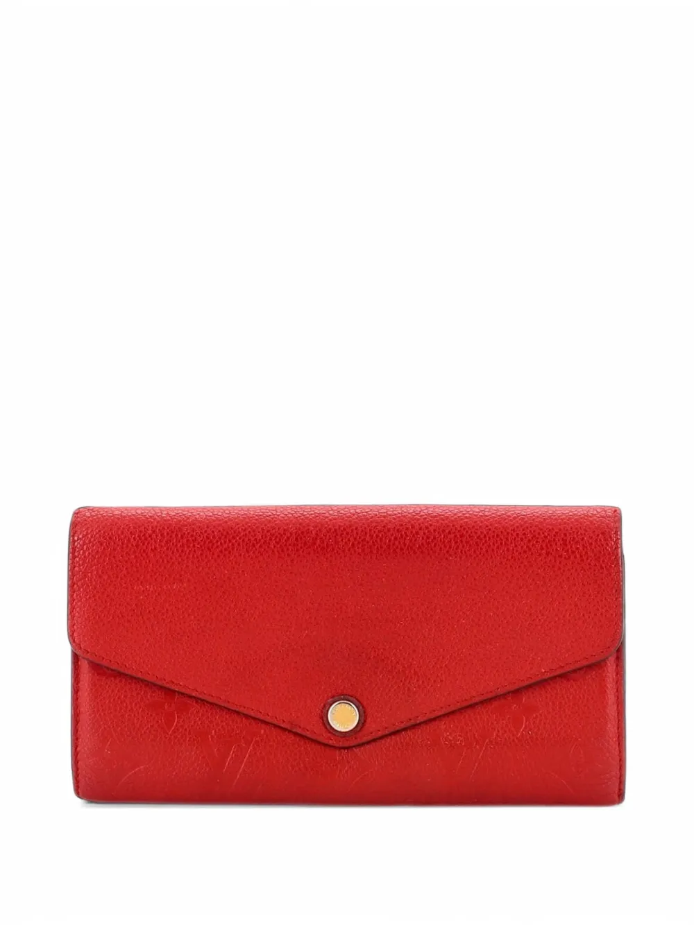 Louis Vuitton Pre-Owned Sarah Wallet NM Monogram Empreinte Leather small wallets - Red