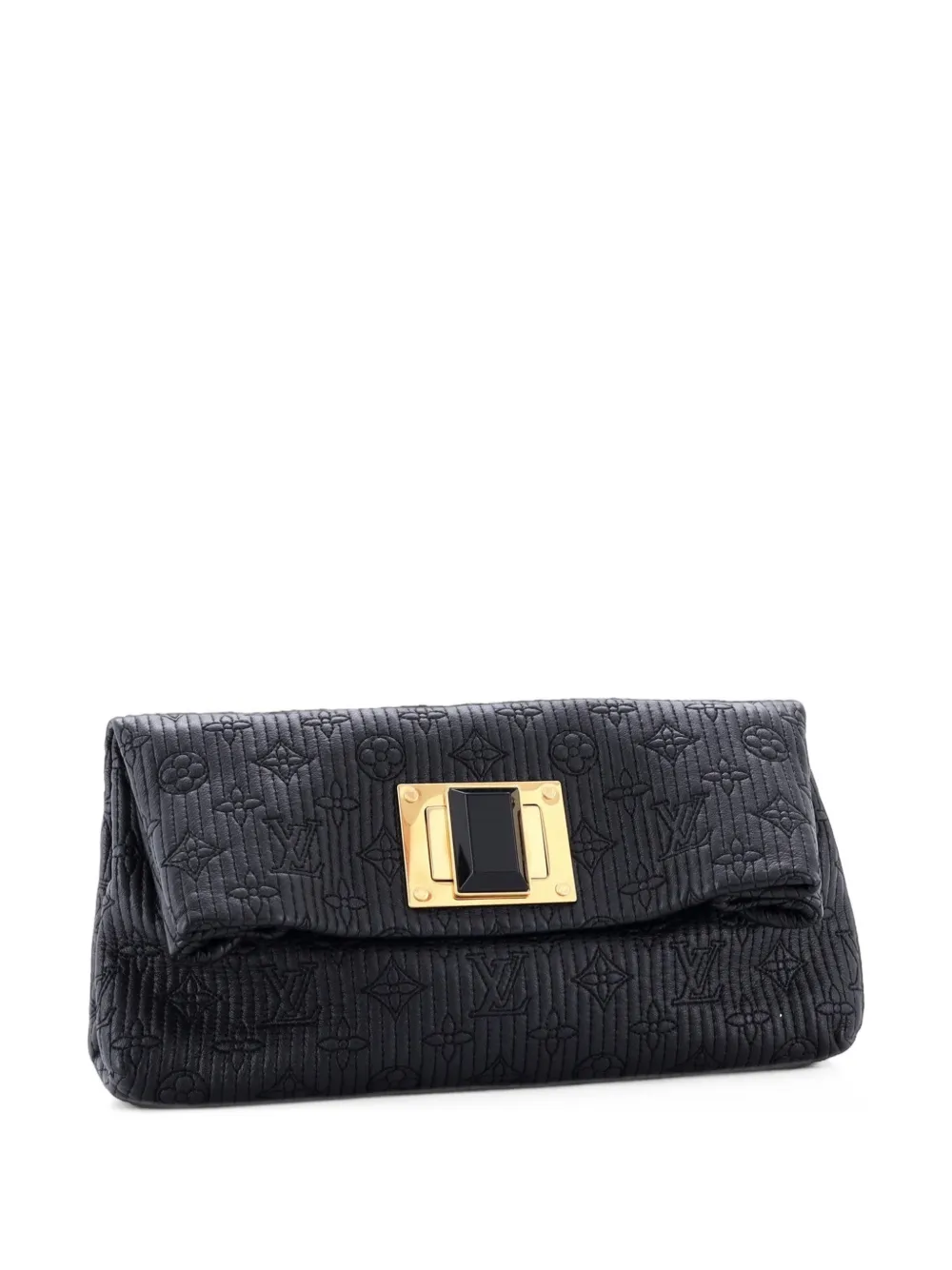 Louis Vuitton Pre-Owned Altair Quilted Monogram Leather clutch bag - Black