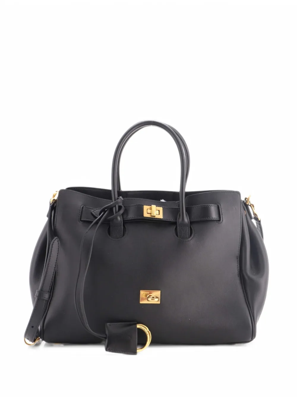 Balenciaga Pre-Owned Bel Air Carry All Bag Leather Small tote bag - Schwarz