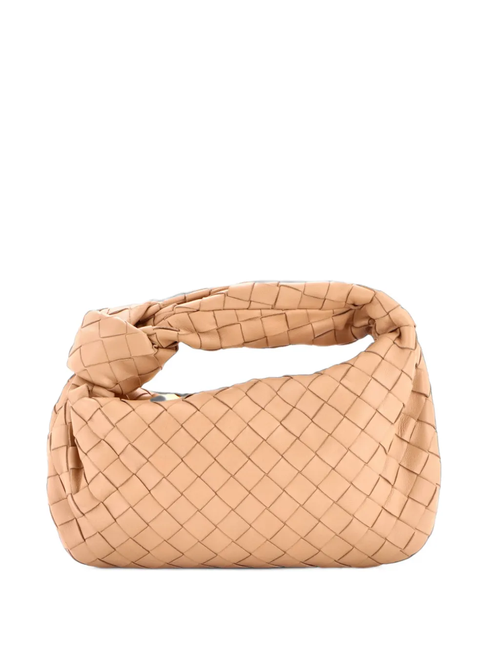 Bottega Veneta Pre-Owned BV Jodie Intrecciato Nappa Mini hobo bag - Braun