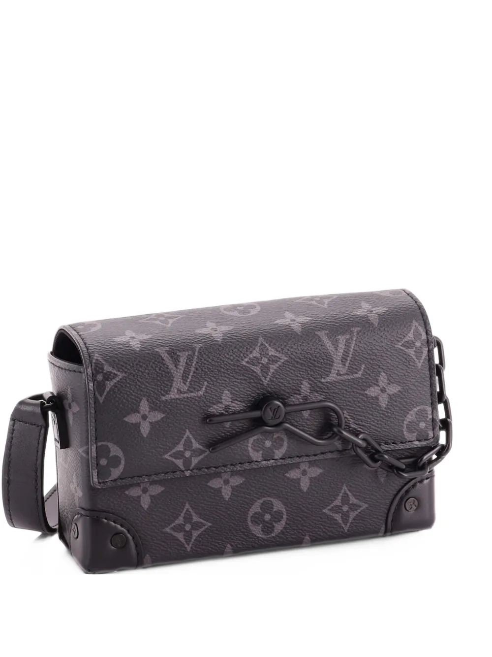 Louis Vuitton Pre-Owned Steamer Wearable Wallet Monogram Eclipse Canvas crossbody bag - Schwarz
