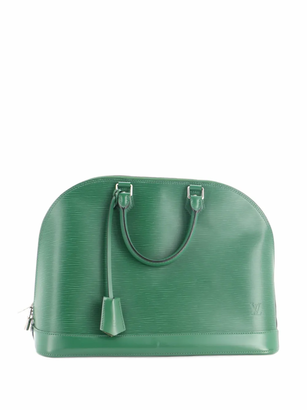 Louis Vuitton Pre-Owned Alma GM Satchel-Tasche aus Epi-Leder - Grün