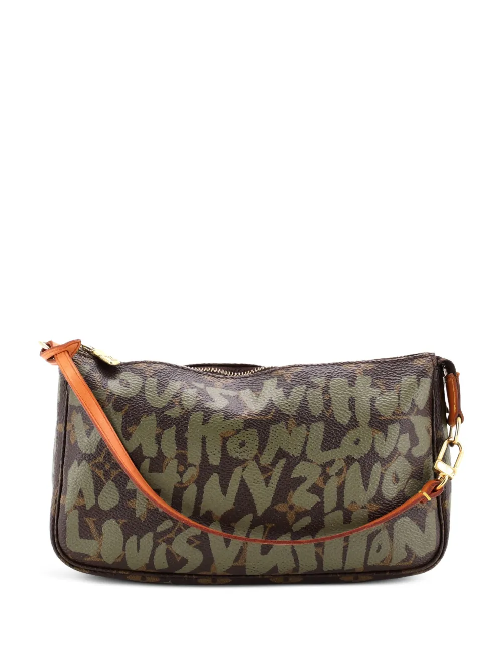 Louis Vuitton Pre-Owned Pochette Accessoires Limited Edition Monogram Graffiti shoulder bag - Verde