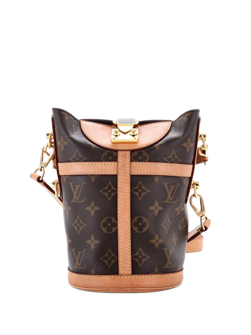 Louis Vuitton Pre-Owned Duffle Handbag Monogram Canvas bucket bag - Braun