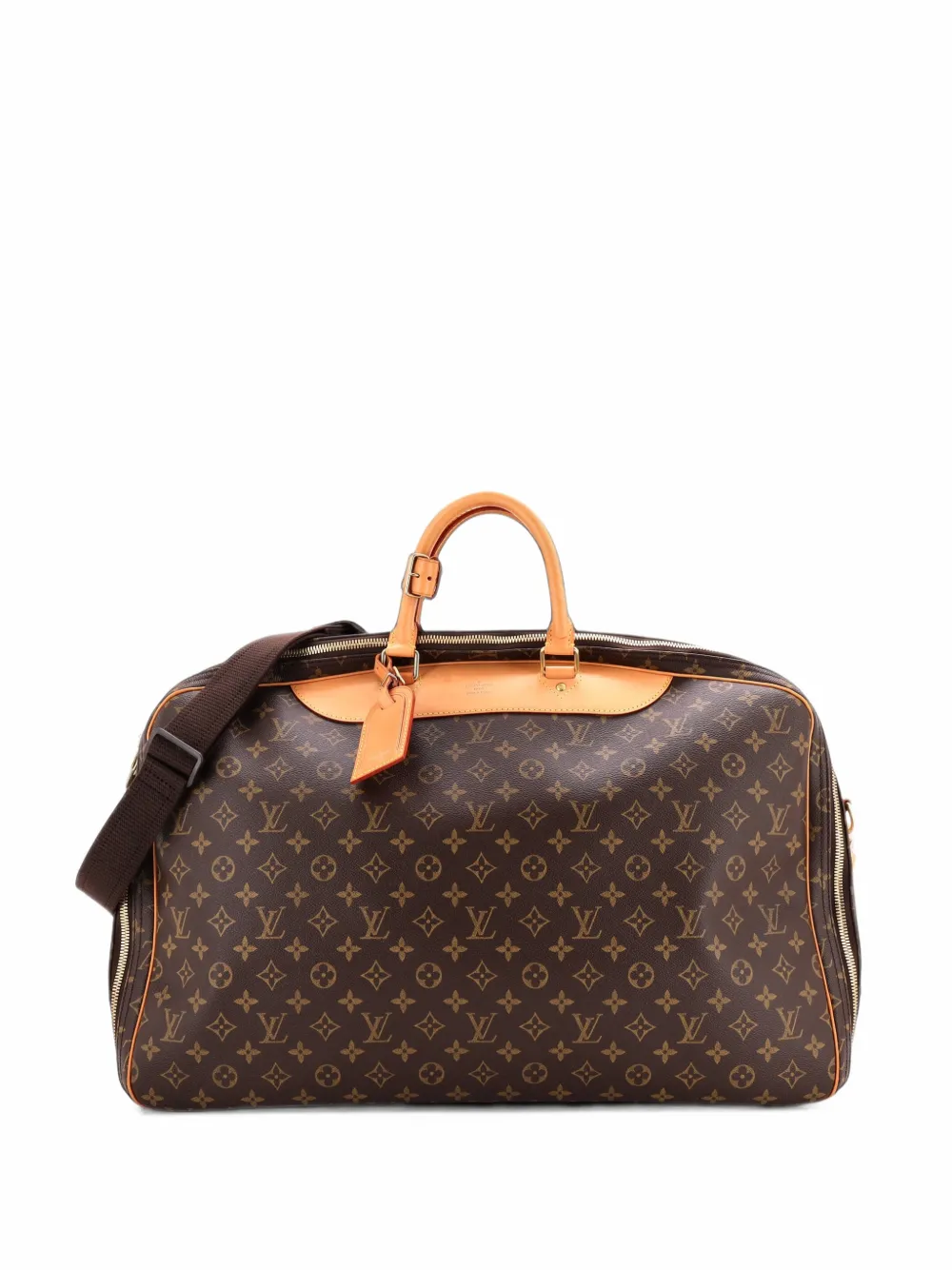 Louis Vuitton Pre-Owned Alize Bag Monogram Canvas 2 Poches travel bag in Brown