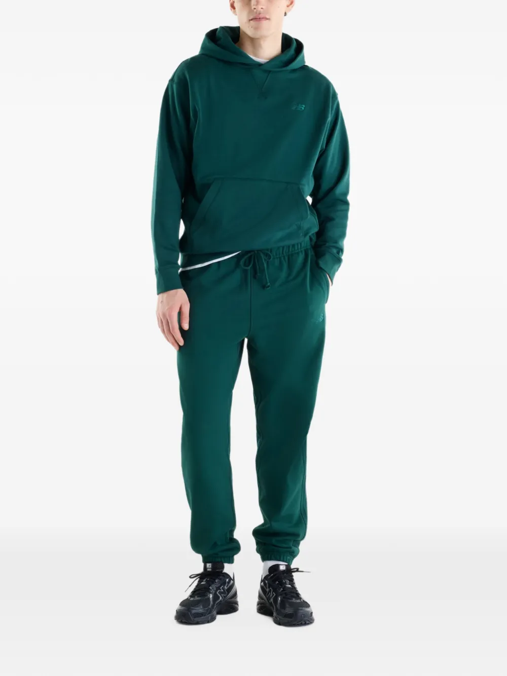 New Balance Athletics French terry joggers Groen
