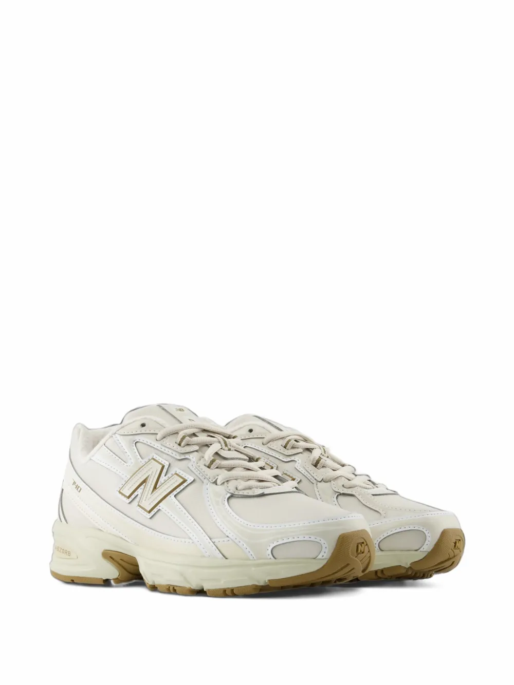 New Balance Kids 740 mesh low-top sneakers - Bianco