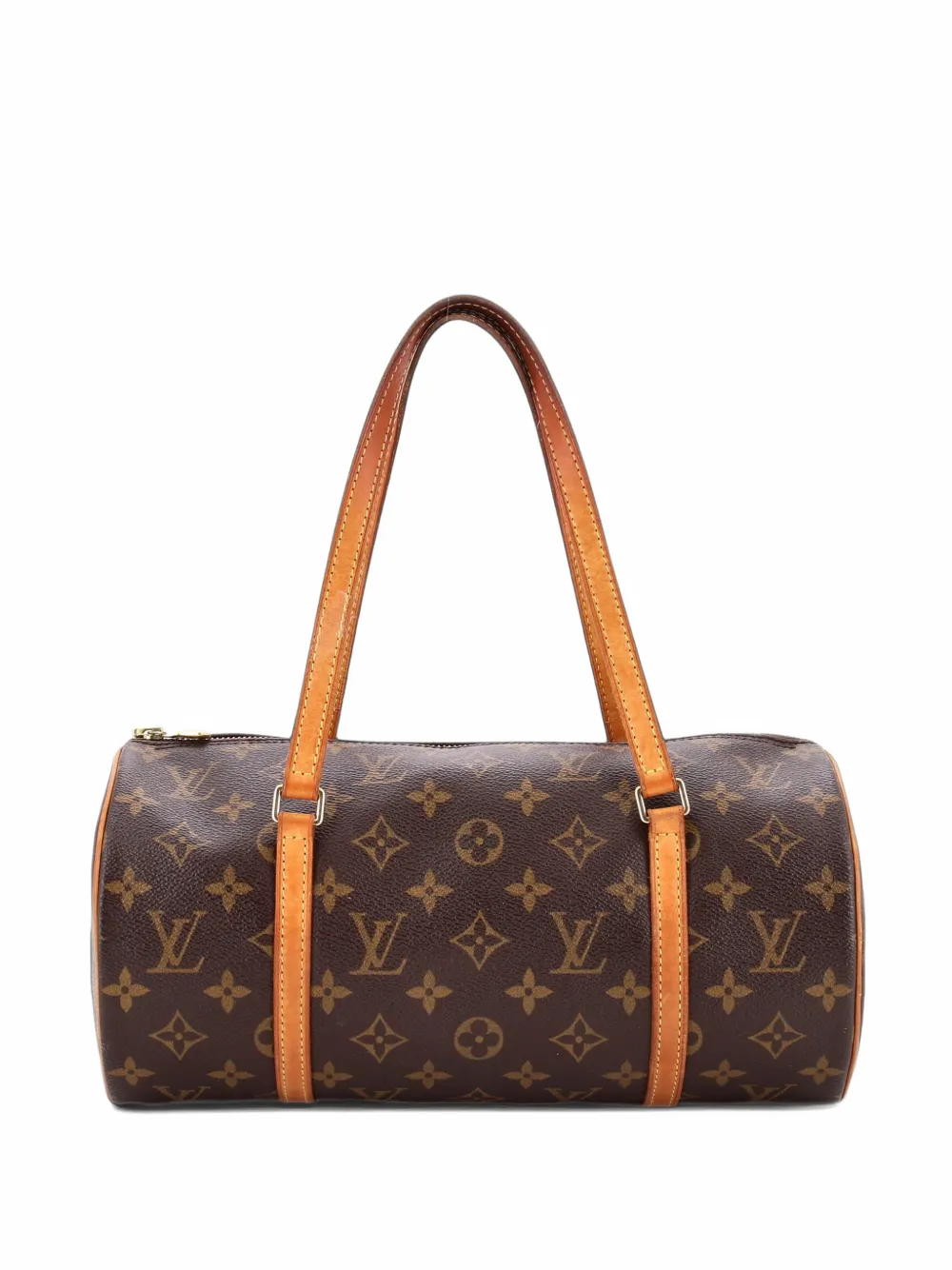 Louis Vuitton Pre-Owned Papillon Handbag Monogram Canvas 30 shoulder bag - Brown