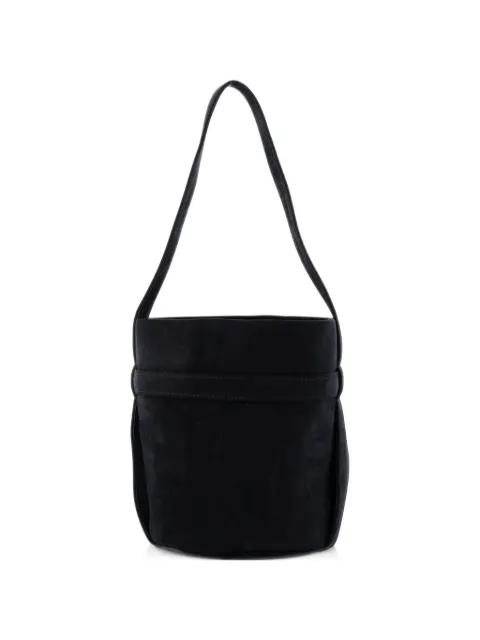 The Row Pre-Owned Leo Nubuck Mini bucket bag