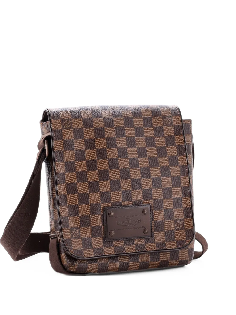 Louis Vuitton Pre-Owned Brooklyn Handbag Damier PM crossbody bag - Marrone