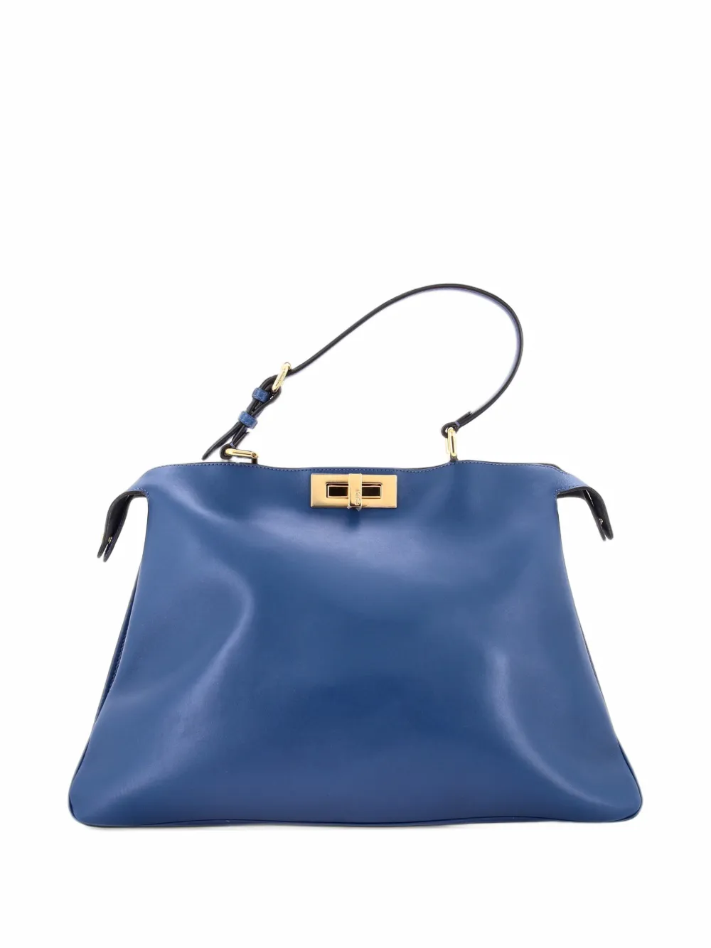 Fendi Pre-Owned Große Soft Peekaboo ISeeU Schultertasche - Blau