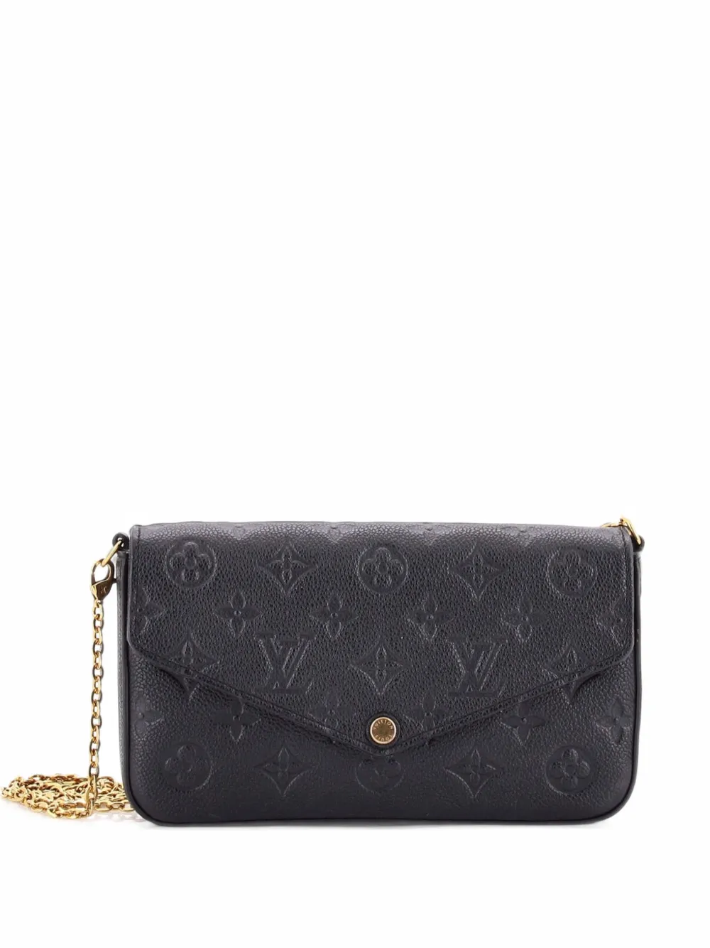 Louis Vuitton Pre-Owned Felicie Pochette Monogram Empreinte Leather crossbody bag - Schwarz