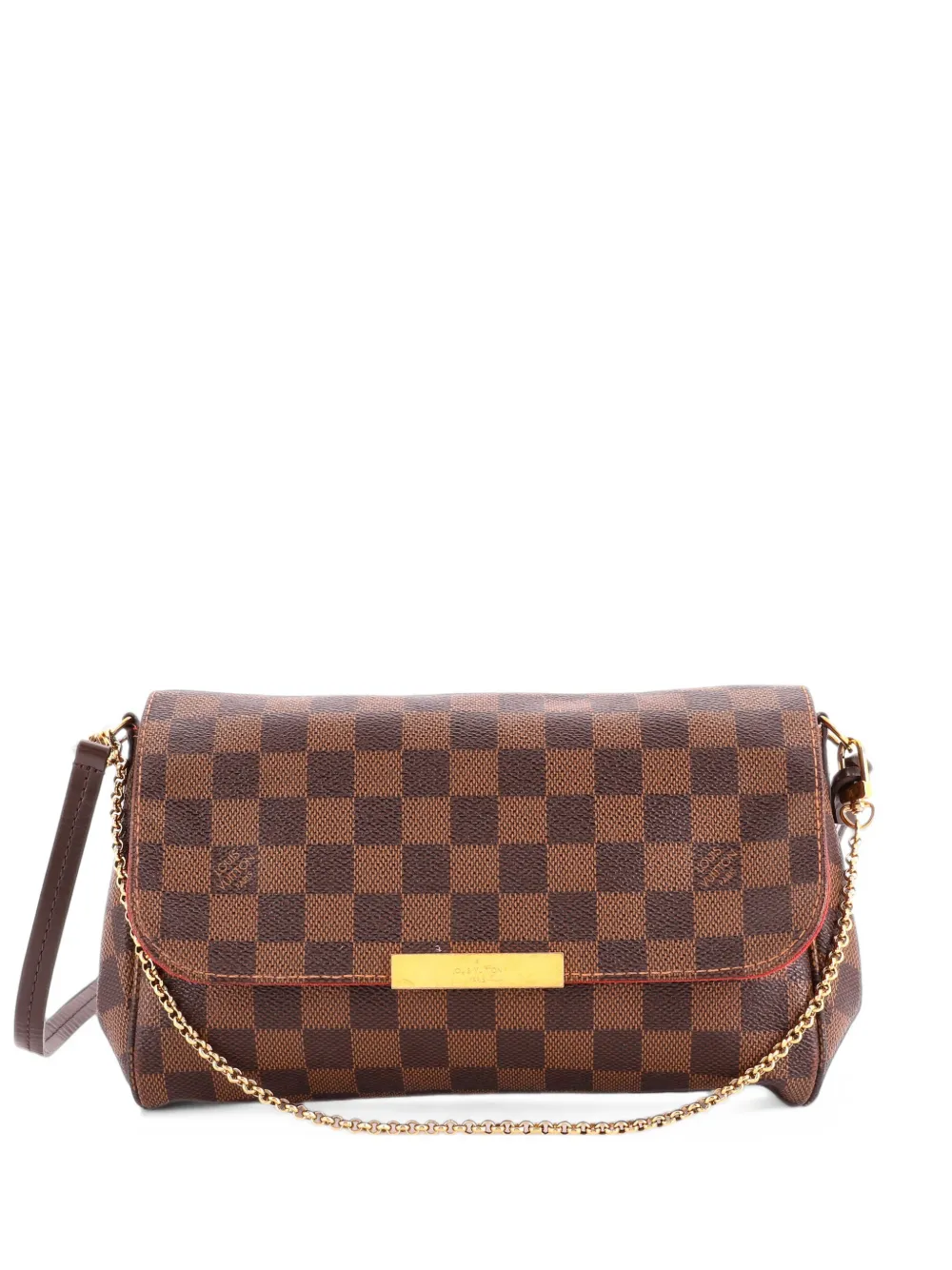 Louis Vuitton Pre-Owned Favorite Handbag Damier PM crossbody bag - Marrone
