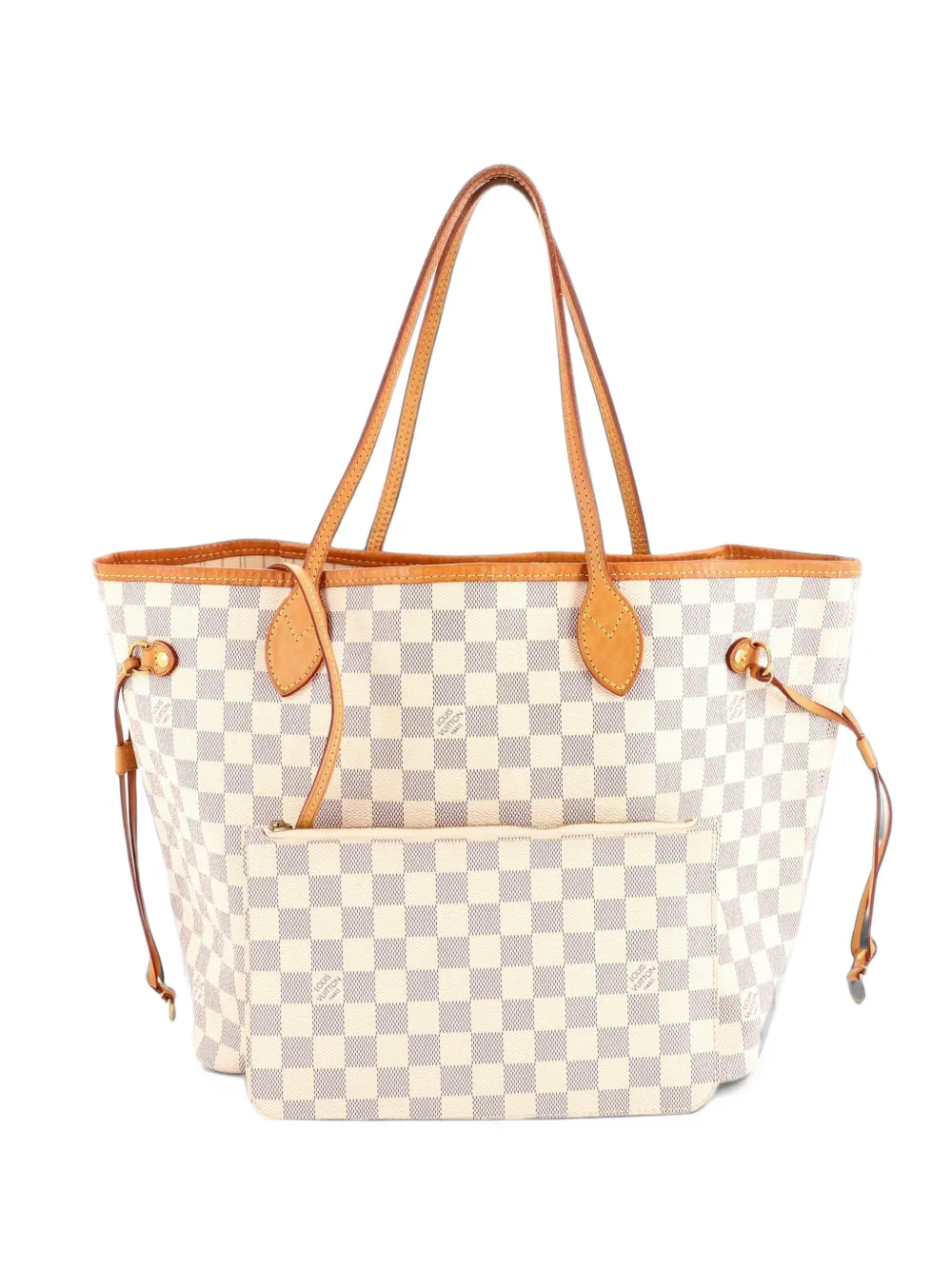 Louis Vuitton Pre-Owned Neverfull NM Damier MM tote bag - White