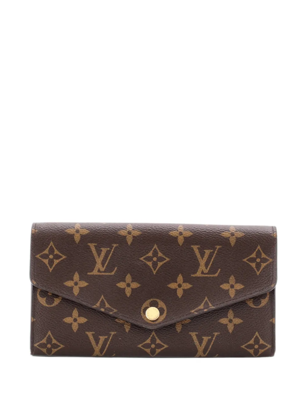 Louis Vuitton Pre-Owned Sarah Wallet NM Monogram Canvas small wallets - Braun
