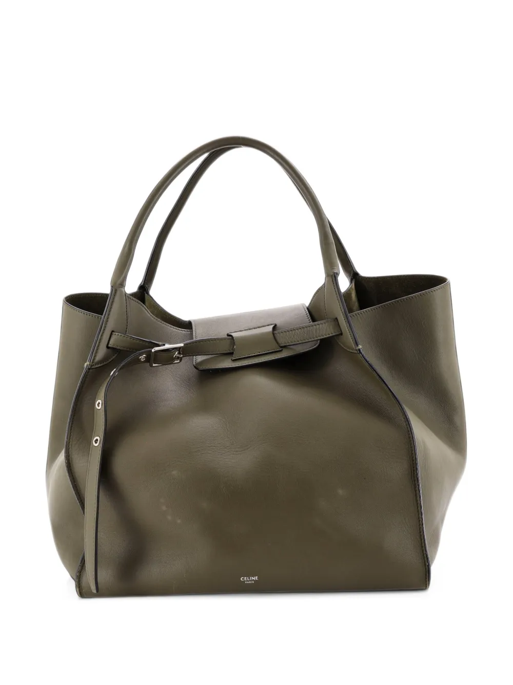 Celine Pre-Owned Big Bag Smooth Leather Medium shoulder bag - Grün