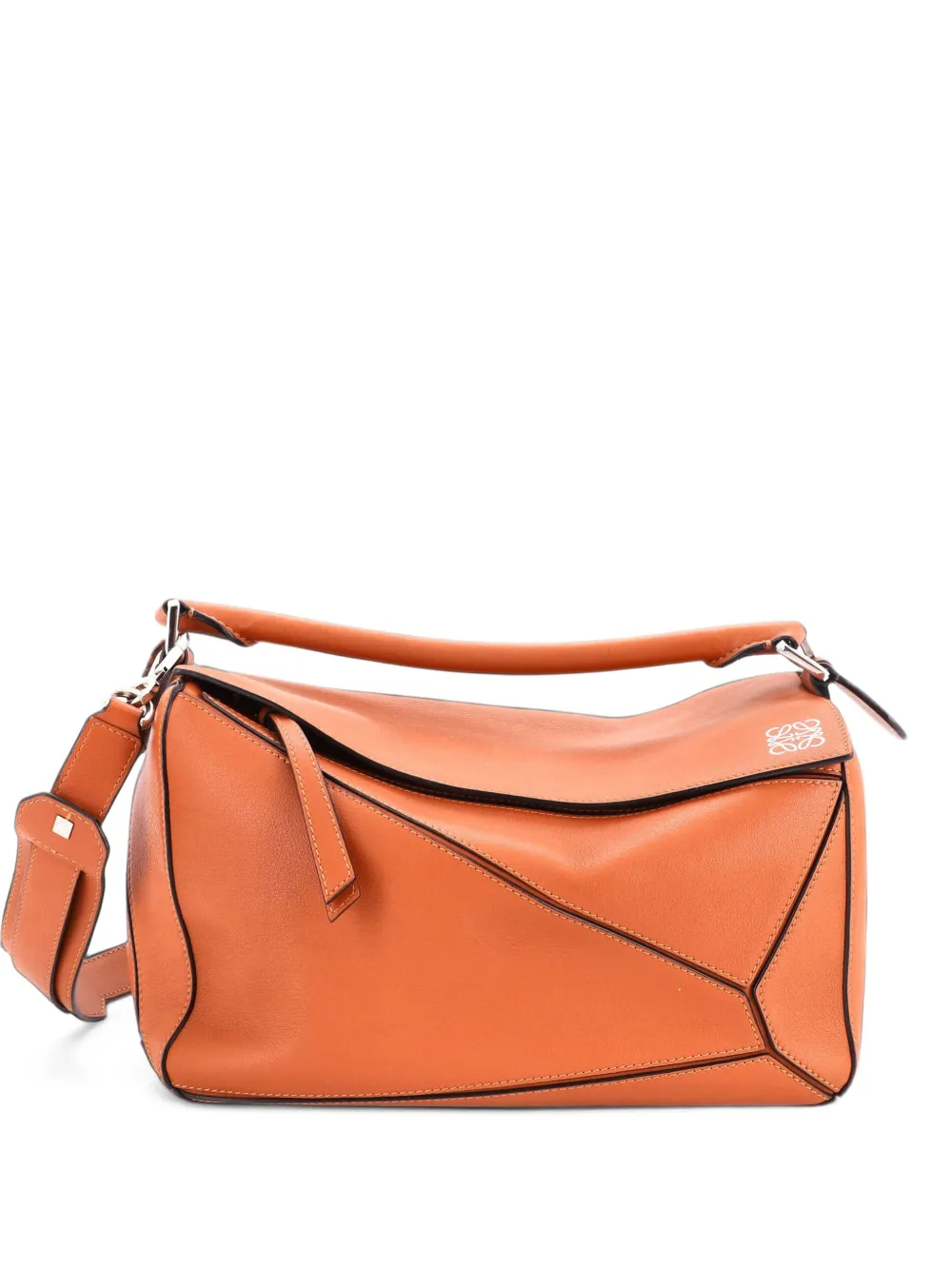 Loewe Pre-Owned Mittelgroße Puzzle Bag Schultertasche - Braun