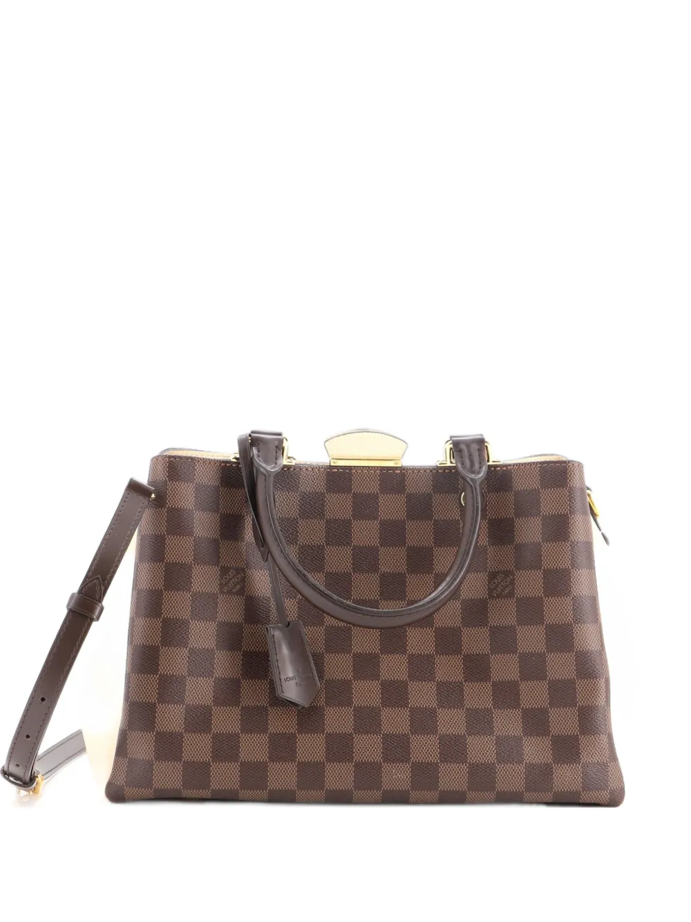 Louis Vuitton Pre-Owned Brittany Handbag Damier satchel - Marrone