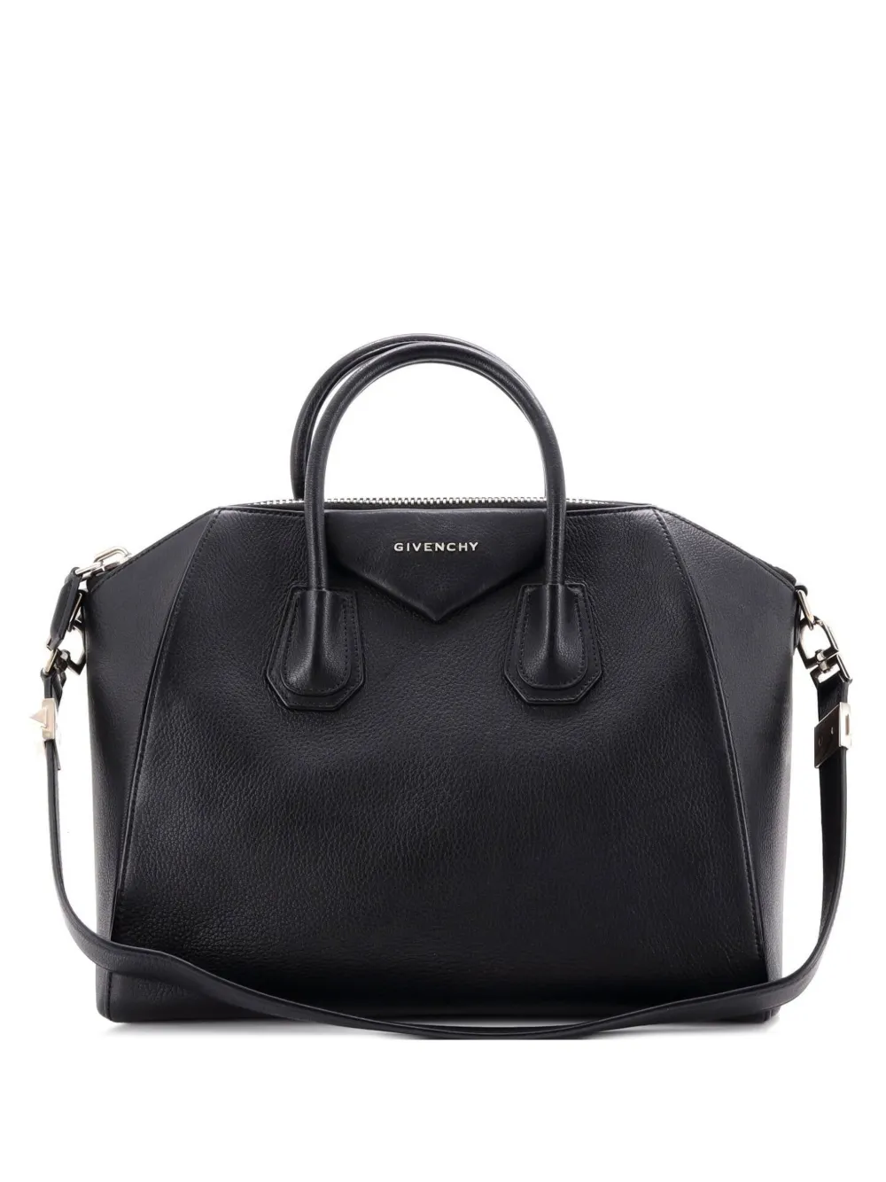 Givenchy Pre-Owned Antigona Bag Leather Medium satchel - Nero