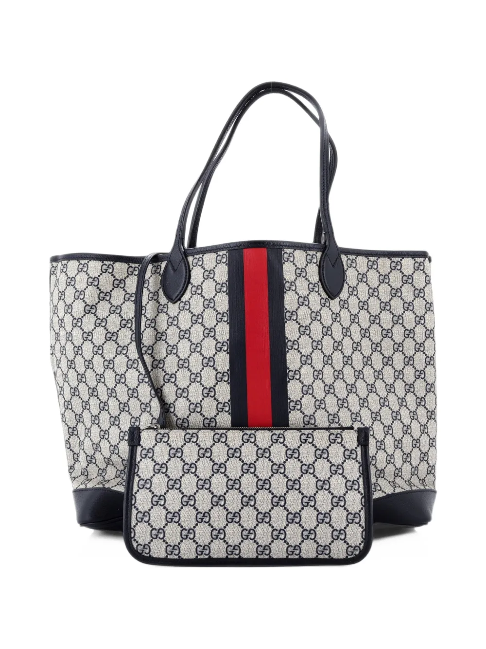 Gucci Pre-Owned Ophidia Open Shopping GG Coated Canvas Large tote bag - Blu