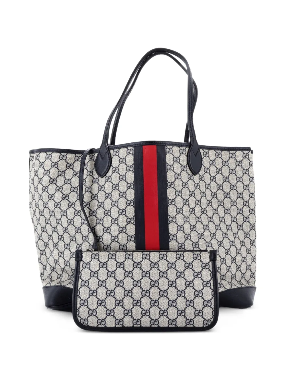 Gucci Pre-Owned Ophidia Open Shopping GG Coated Canvas Large tote bag - Blu