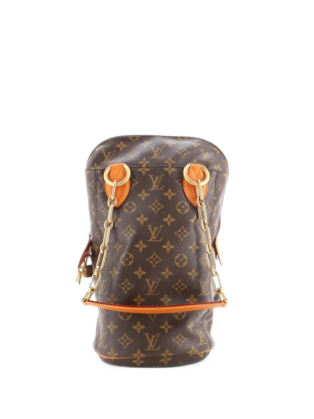 Louis Vuitton Pre-Owned Karl Lagerfeld Punching Bag Monogram Canvas Baby shoulder bag - Braun