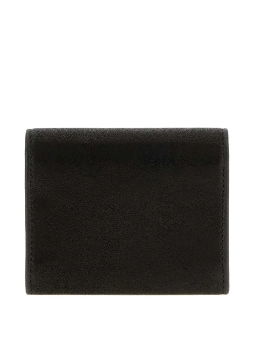 Miu small nappa-leather wallet Zwart