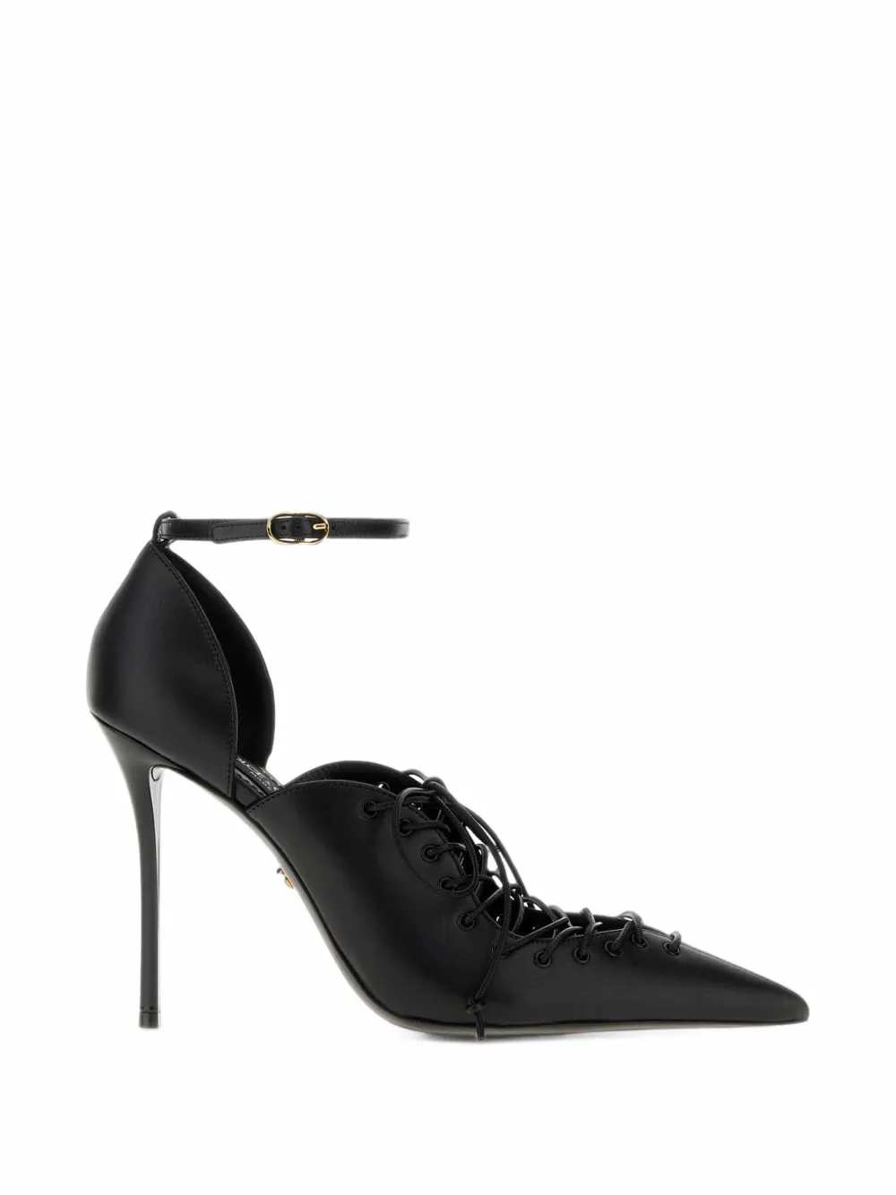 Dolce & Gabbana lace-up ankle-strap pumps - Nero