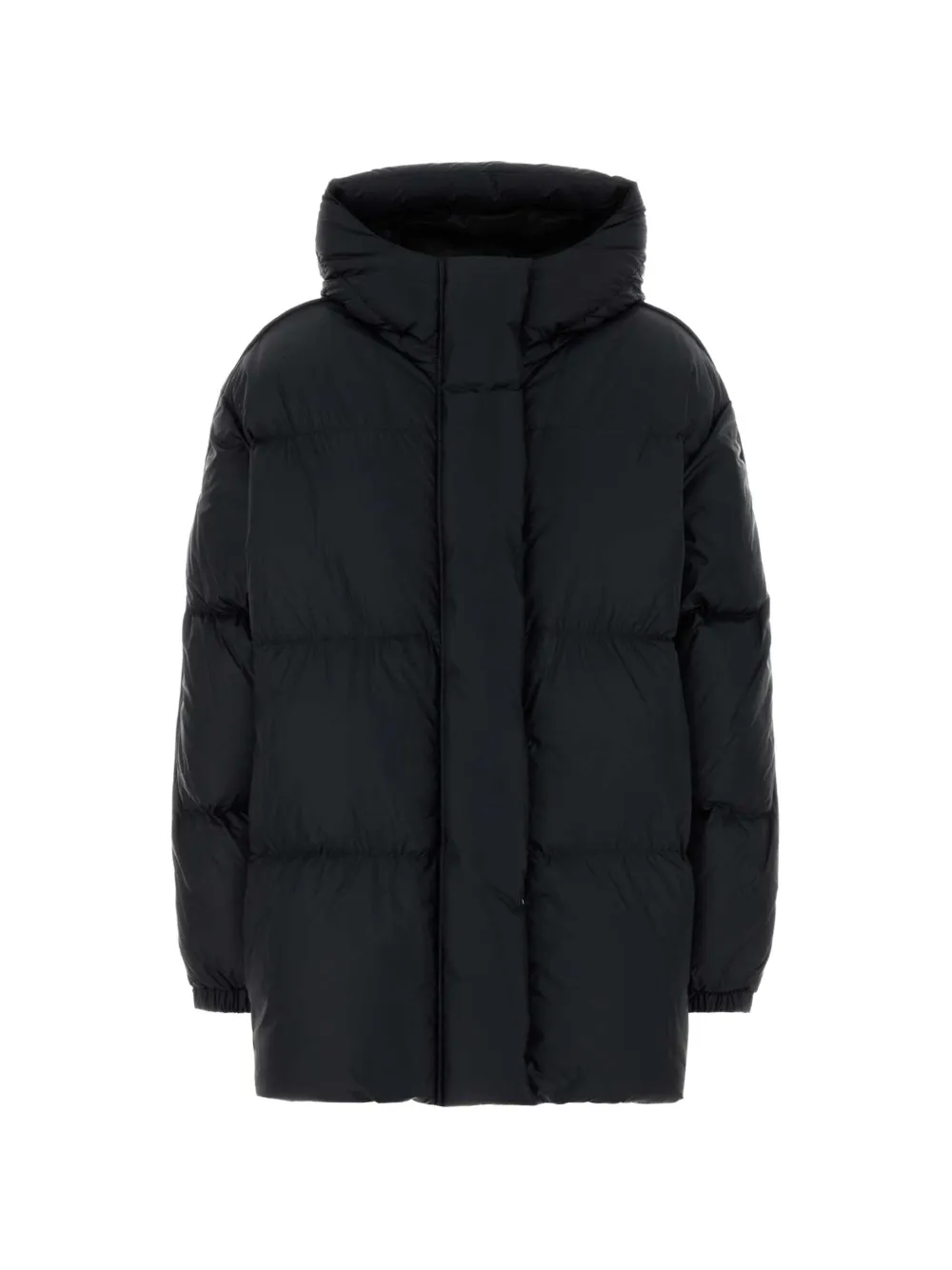 Herno quilted hooded jacket - Schwarz