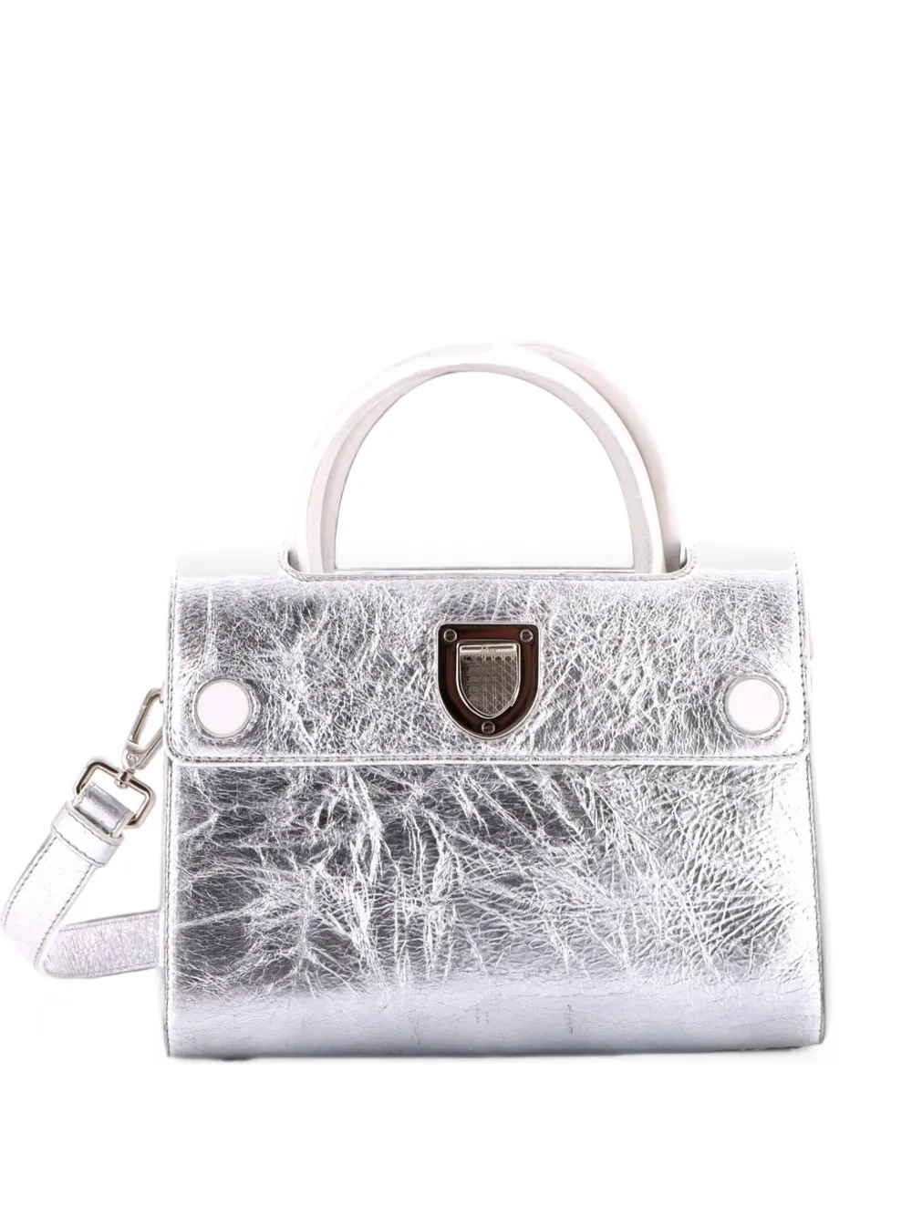 Christian Dior Pre-Owned Diorever Bag Leather Mini shoulder bag - Metallic