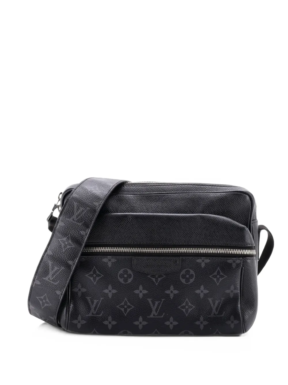 Louis Vuitton Pre-Owned Outdoor Messenger Bag Monogram Taigarama crossbody bag - Black