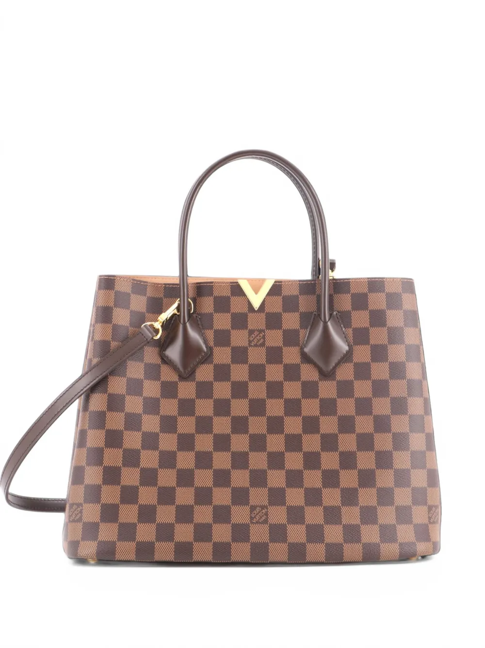 Louis Vuitton Pre-Owned Kensington Handbag Damier tote bag - Marrone