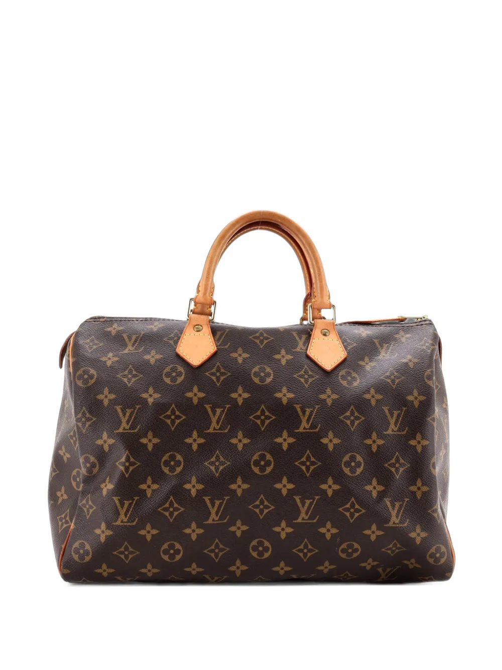 Louis Vuitton Pre-Owned Speedy Handbag Monogram Canvas 35 satchel - Marrone