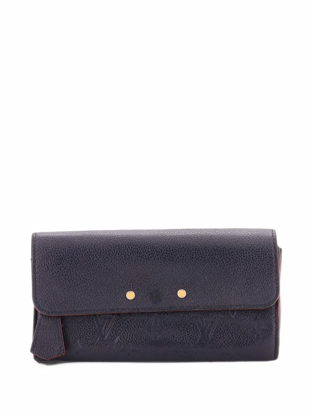 Louis Vuitton Pre-Owned Pont Neuf Wallet Monogram Empreinte Leather Long small wallets - Blau