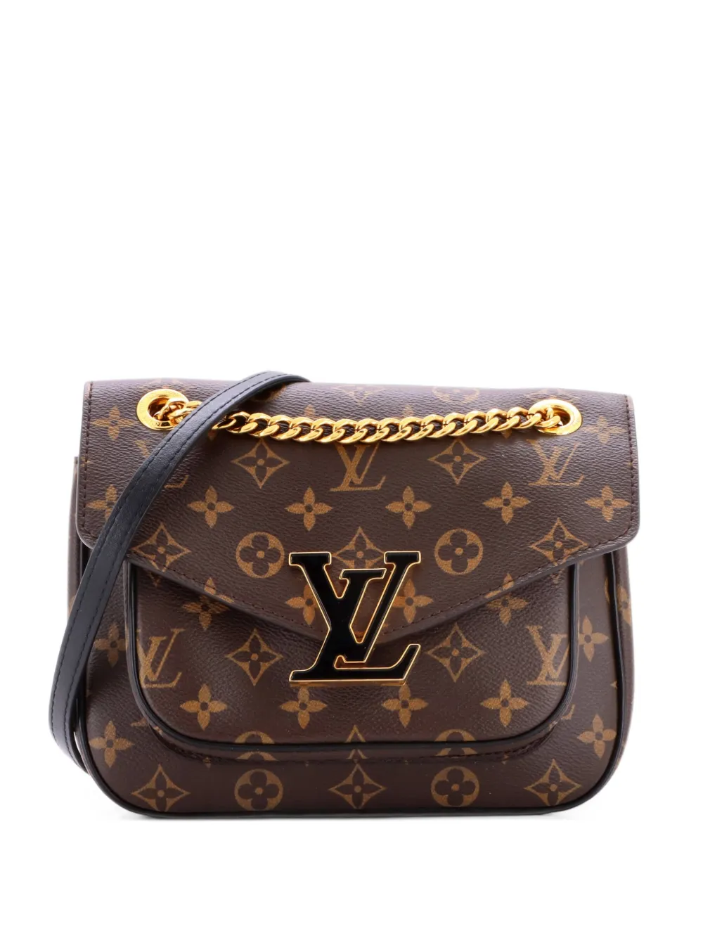 Louis Vuitton Pre-Owned Passy Handbag Monogram Canvas crossbody bag - Marrone