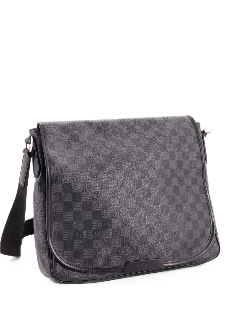 Louis Vuitton Pre-Owned Daniel Messenger Bag Damier Graphite MM crossbody bag - Nero