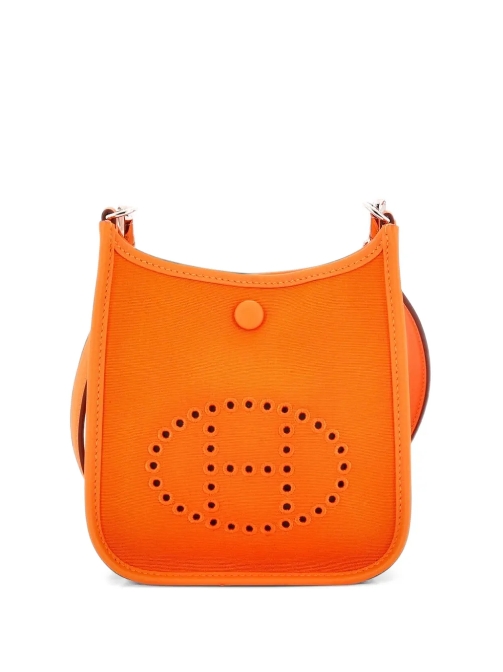 Hermès Pre-Owned Neo Evelyne Toile TPM Umhängetasche aus Leder - Orange