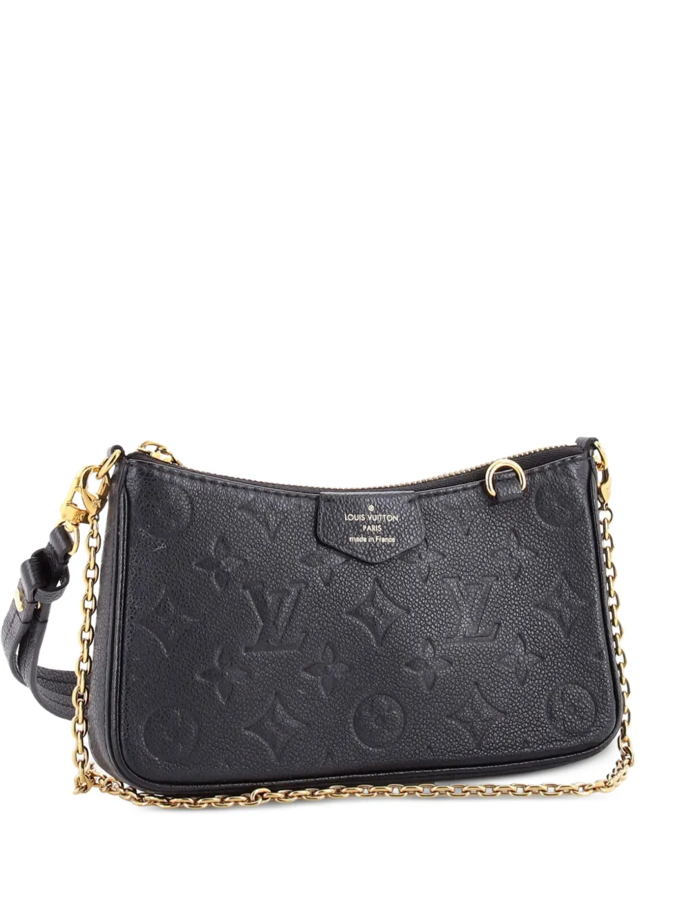 Louis Vuitton Pre-Owned Easy Pouch on Strap Monogram Empreinte Leather shoulder bag - Schwarz